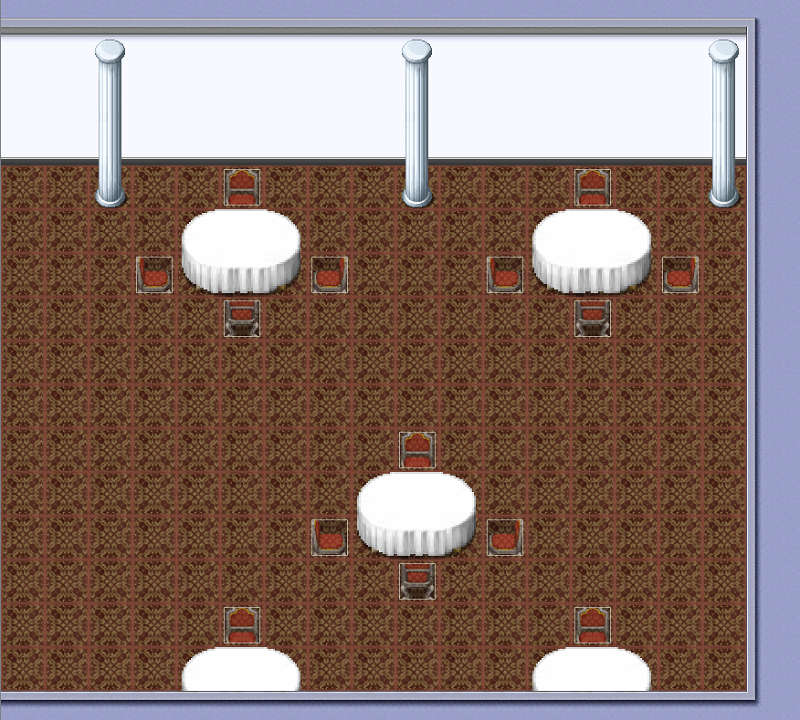 豪華客船レストランマップ