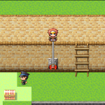 RPGツクールMV プラグインカスタマイズ 壁の上のレバーをフックロープで起動できるようにする2